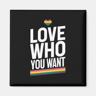 自分を愛そう レインボー ゲイ プライド フラッグ LGBTQ マグネット