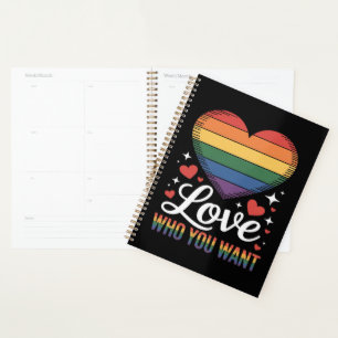自分を愛そう LGBTQ プライド プランナー手帳