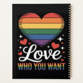 自分を愛そう LGBTQ プライド プランナー手帳 (裏面)