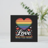 自分を愛そう LGBTQ+ プライド メニュー (スタンド正面)