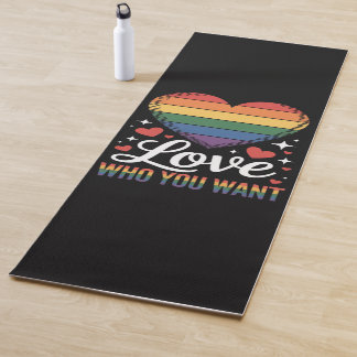 自分を愛そう LGBTQ プライド ヨガマット