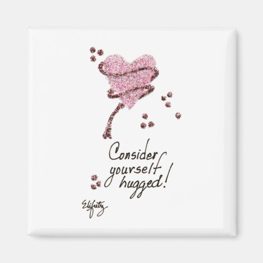 自分を抱きしめる マグネット (正面)