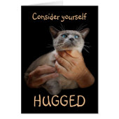 自分を抱き締めたと思いなさい (正面)