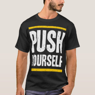 自分を押し出す Tシャツ