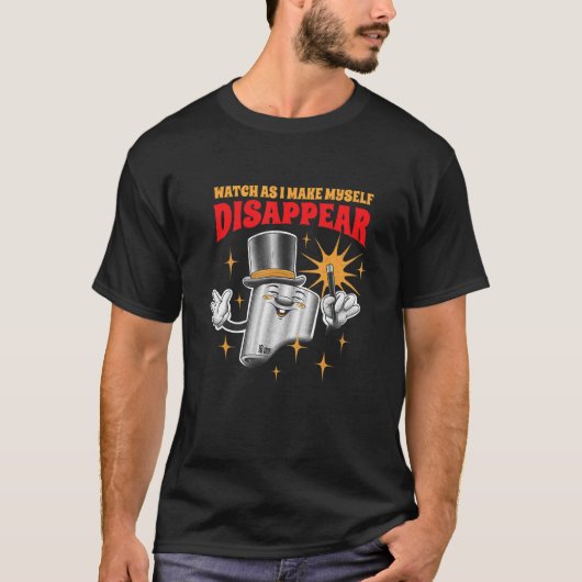 自分を消すツール10MMソケットウォッチ Tシャツ (正面)