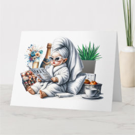 自分を甘やかして - 詳細は裏を参照 - カード