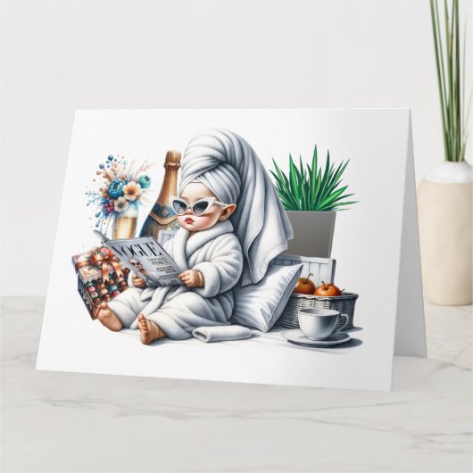 自分を甘やかして - 詳細は裏を参照 - カード (正面)