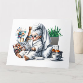 自分を甘やかして - 詳細は裏を参照 - カード