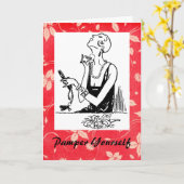 自分を甘やかす カード (黄色い花)