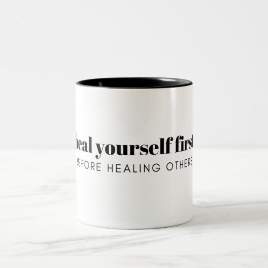 自分を癒す ツートーンマグカップ (中央)