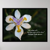 自分を真実の引用文のポスターインスパイアにする ポスター (正面)