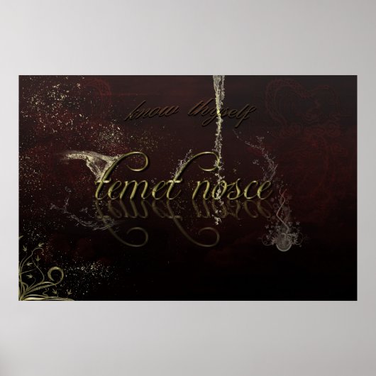 自分を知っている ポスター (正面)