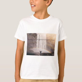 自分を知る名言 キッズスウェットシャツ Tシャツ