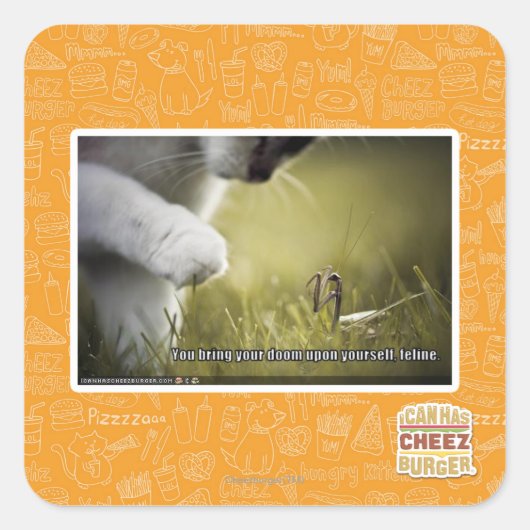 自分を破滅させる スクエアシール (正面)