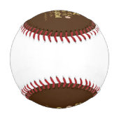 自分を祈りの言葉 野球ボール (裏面)