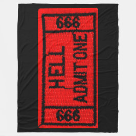 自分を絶対認める フリースブランケット