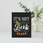 自分を舐めたりはしない雪だるま サンキューカード (スタンド正面)