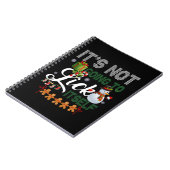 自分を舐めたりはしない雪だるま ノートブック (左側)