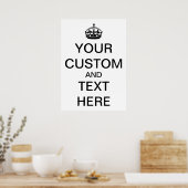 自分を落ち着かせて、やりなさい ポスター (キッチン)