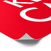 自分を落ち着保かせる ポスター (角)