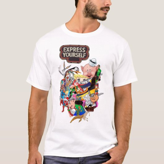 自分を表現しよう Tシャツ (正面)