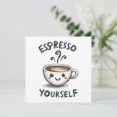自分を表現するエスプレッソコーヒー (スタンド正面)