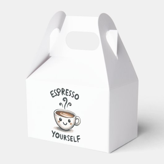 自分を表現するエスプレッソコーヒー フェイバーボックス (正面サイド)