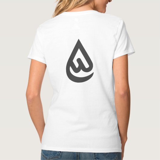 自分を表現できるArdhonのデザイン Tシャツ (裏面)