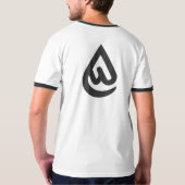 自分を表現できるArdhonのデザイン Tシャツ (裏面)