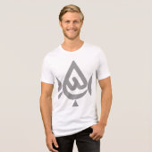 自分を表現できるArdhonデザイン トライブレンドTシャツ (正面全面)