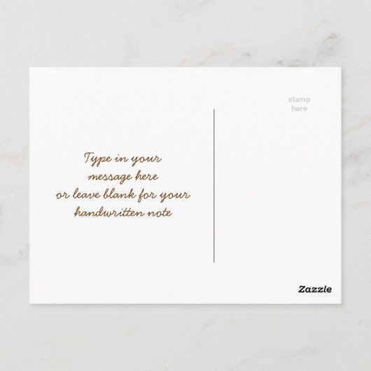 自分を見つけ走てパークジョガーやる気を起こさせる ポストカード (裏面)