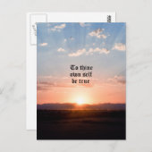 自分を認める ポストカード (正面/裏面)