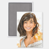 自分を誰にでも、または任意のスタイル マグネット (正面/裏面)