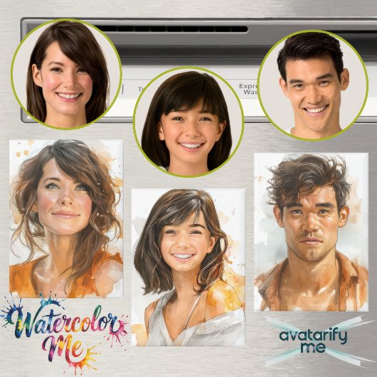 自分を誰にでも、または任意のスタイル マグネット