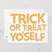 自分を騙すか扱う ポストカード (正面/裏面)