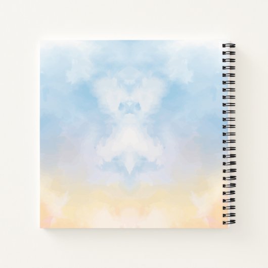 自分エレガントの写真のゲストブ結婚ックの追加 ノートブック (裏面)