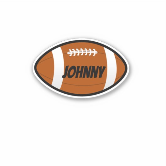 自分カスタマイズのステッカーだ。イメージと文字の変更 シール (正面)