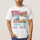 自分カスタマイズの写真をカスタマイズする Tシャツ (正面)