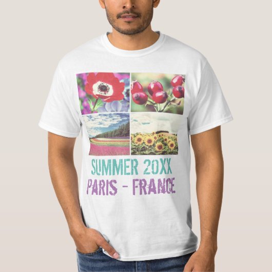 自分カスタマイズの写真をカスタマイズする Tシャツ (正面)