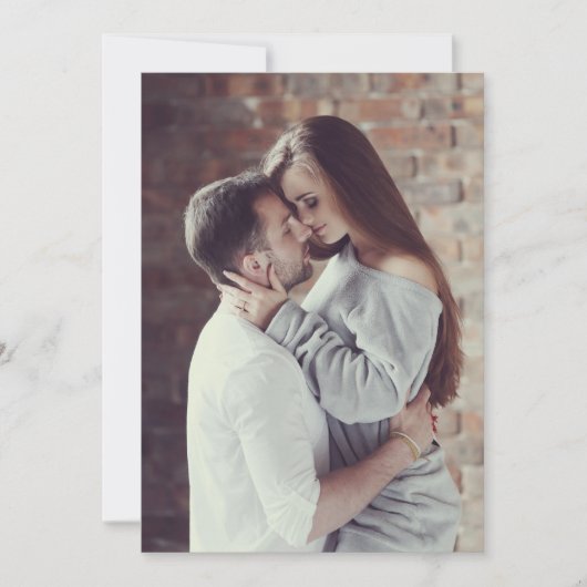 自分カスタマイズの写真 サンキューカード (正面)