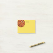 自分カスタムに合わせてバスケットボールを投稿する ポストイット (デスク上)