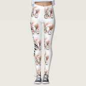 自分カスタムの写真とコラージュを作成する レギンス (正面)