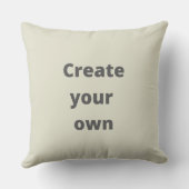 自分カスタムの家族を可愛い母にモダン作る クッション (裏面)