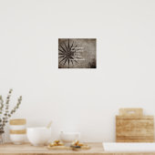 自分カスタムの引用文でパーソナライズするためのポスター ポスター (キッチン)