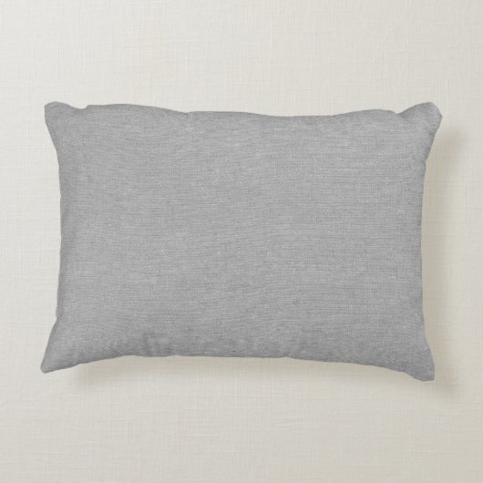 自分カスタムの都市州座標を追加グレー アクセントクッション (裏面)