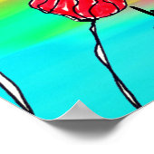 自分カラフルだけの美しいポスター ポスター (角)