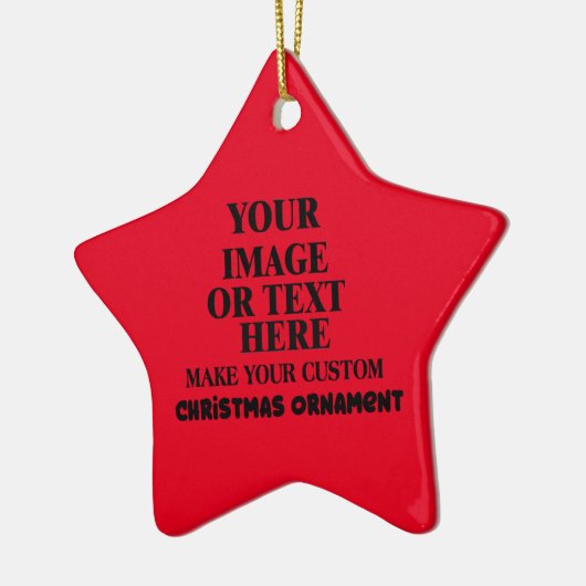 自分パーソナライズされたのクリスマスを作る セラミックオーナメント (左)