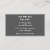 自分パーソナライズされたのデザイン名刺 名刺 (正面)