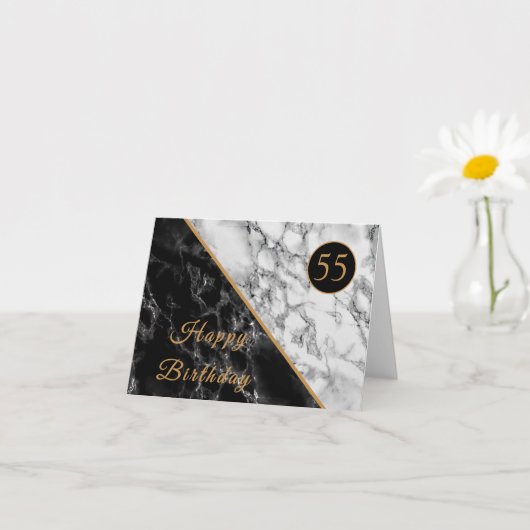 自分パーソナライズされたのデザイン誕生日カード(年別) カード (小さな植物)