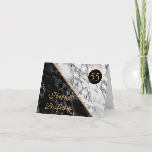 自分パーソナライズされたのデザイン誕生日カード（年別） カード (正面)